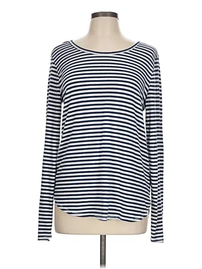 Pre-owned Old Navy Long Sleeve T-shirt In Blue