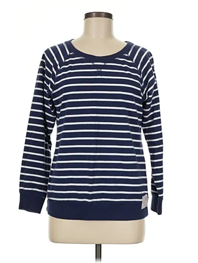 Pre-owned Old Navy Long Sleeve T-shirt In Blue