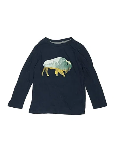 Pre-owned Old Navy Kids' Long Sleeve T-shirt In Blue