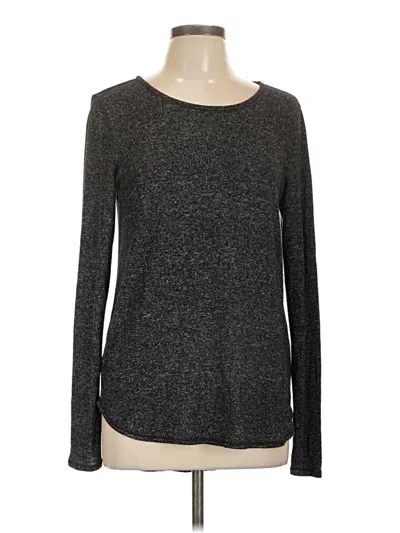 Pre-owned Old Navy Long Sleeve T-shirt In Gray
