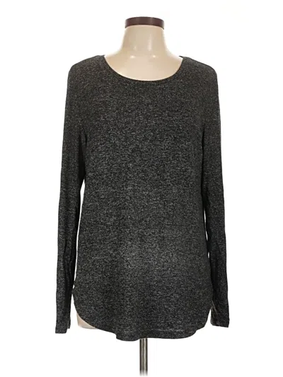 Pre-owned Old Navy Long Sleeve T-shirt In Gray