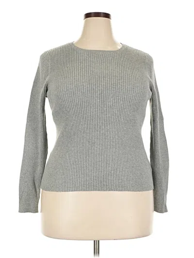 Pre-owned Old Navy Long Sleeve T-shirt In Gray