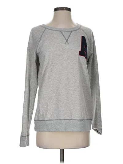 Pre-owned Old Navy Long Sleeve T-shirt In Gray