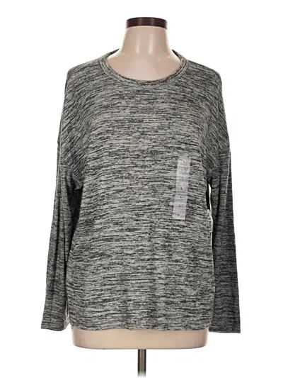Old Navy Long Sleeve T-shirt In Gray