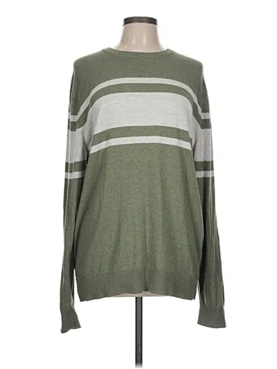 Pre-owned Old Navy Long Sleeve T-shirt In Green