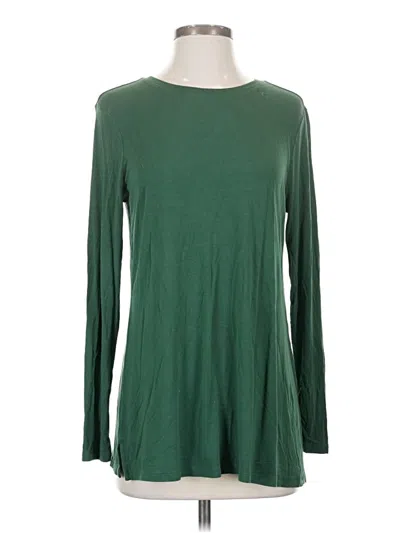 Pre-owned Old Navy Long Sleeve T-shirt In Green