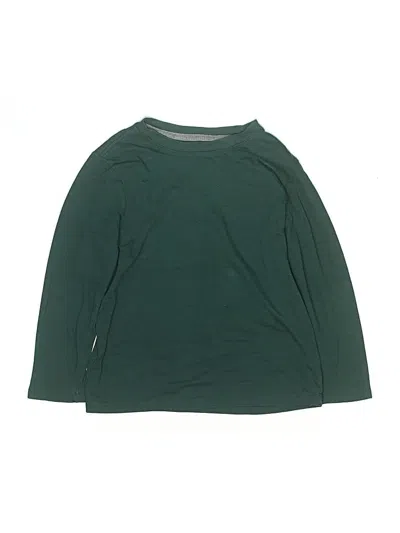 Pre-owned Old Navy Kids' Long Sleeve T-shirt In Green