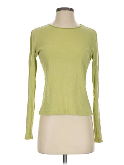 Pre-owned Old Navy Long Sleeve T-shirt In Green