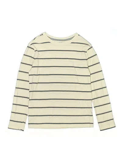 Pre-owned Old Navy Kids' Long Sleeve T-shirt In Ivory