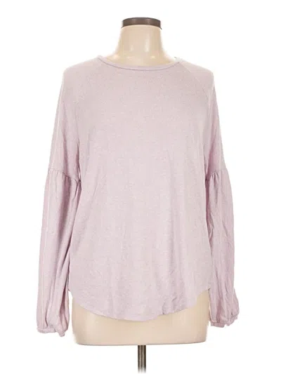 Pre-owned Old Navy Long Sleeve T-shirt In Pink