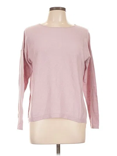 Pre-owned Old Navy Long Sleeve T-shirt In Pink