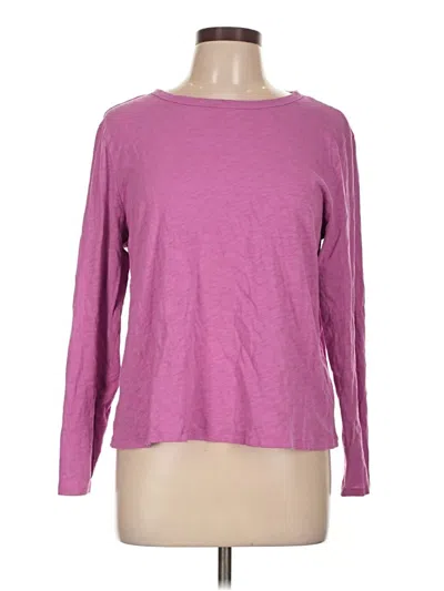 Pre-owned Old Navy Long Sleeve T-shirt In Pink