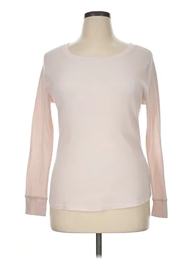 Pre-owned Old Navy Long Sleeve T-shirt In Pink