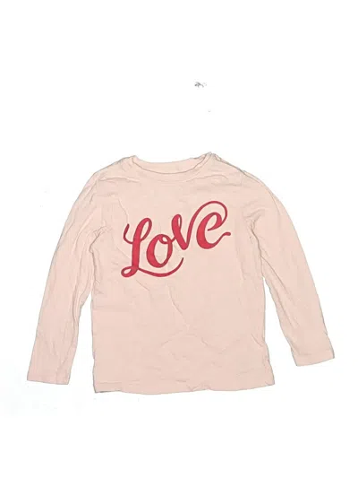 Pre-owned Old Navy Kids' Long Sleeve T-shirt In Pink