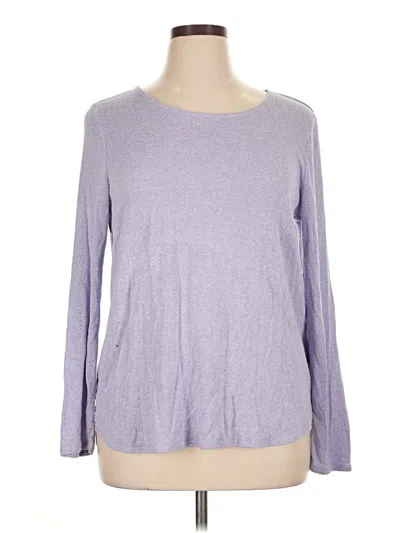 Pre-owned Old Navy Long Sleeve T-shirt In Purple