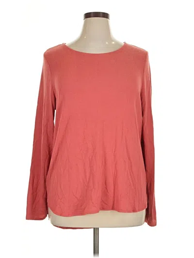Pre-owned Old Navy Long Sleeve T-shirt In Red