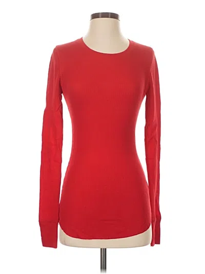 Old Navy Long Sleeve T-shirt In Red