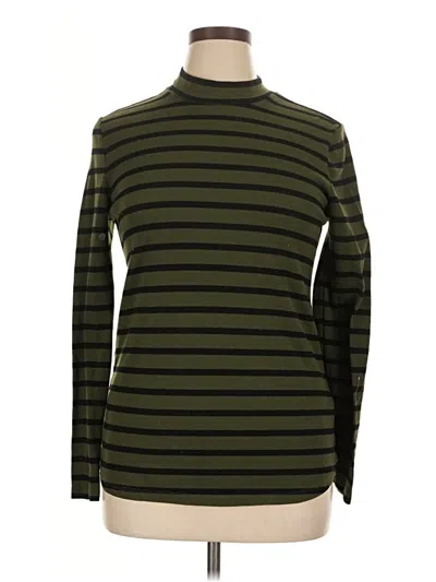 Pre-owned Old Navy Long Sleeve Turtleneck In Green