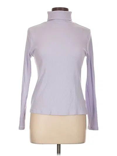 Pre-owned Old Navy Long Sleeve Turtleneck In Purple