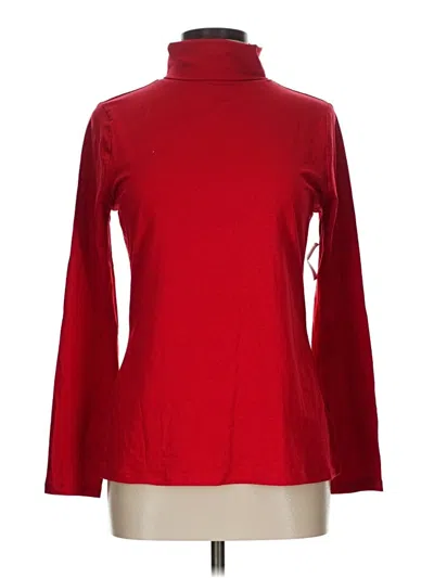 Pre-owned Old Navy Long Sleeve Turtleneck In Red