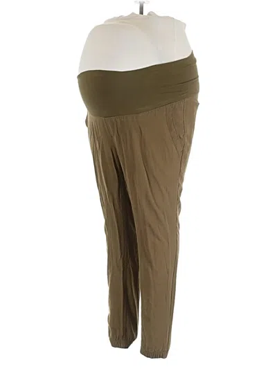 Pre-owned Old Navy - Maternity Active Pants In Brown