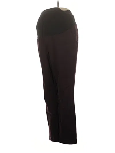 Pre-owned Old Navy - Maternity Active Pants In Burgundy
