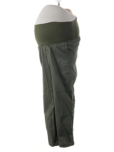 Pre-owned Old Navy - Maternity Active Pants In Green