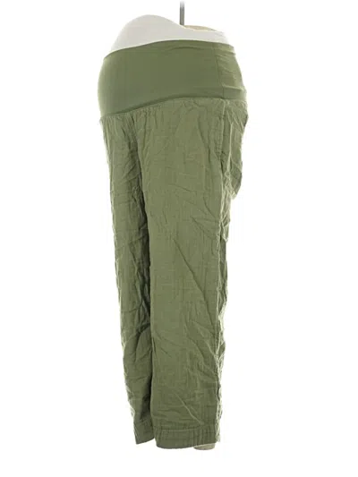 Pre-owned Old Navy - Maternity Active Pants In Green