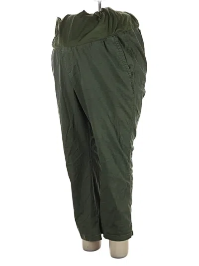 Pre-owned Old Navy - Maternity Active Pants In Green