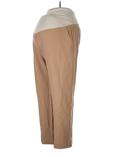 Pre-owned Old Navy - Maternity Active Pants In Tan