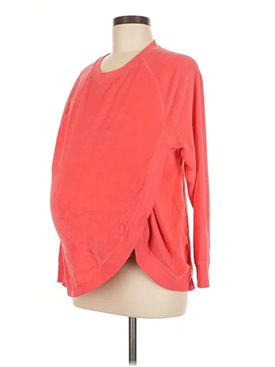 Pre-owned Old Navy - Maternity Cardigan Sweater In Pink