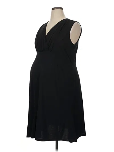 Pre-owned Old Navy - Maternity Casual Dress In Black