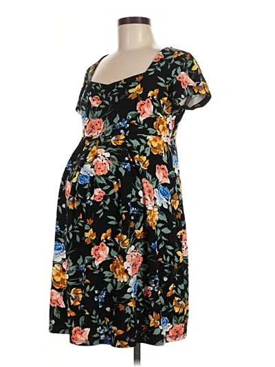 Pre-owned Old Navy - Maternity Casual Dress In Black