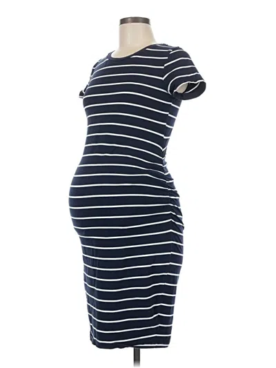 Pre-owned Old Navy - Maternity Casual Dress In Blue