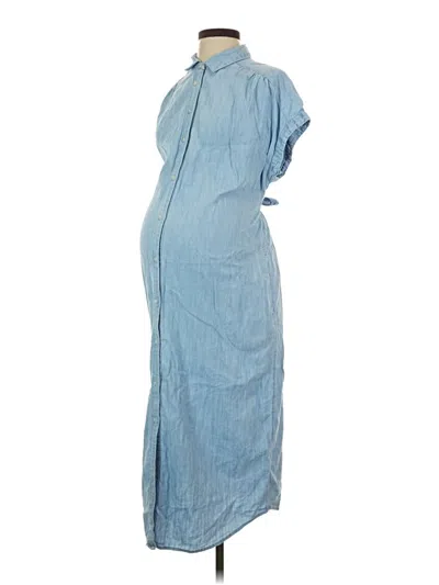 Pre-owned Old Navy - Maternity Casual Dress In Blue