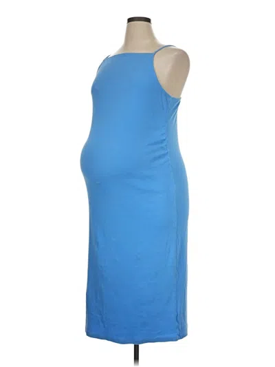 Pre-owned Old Navy - Maternity Casual Dress In Blue
