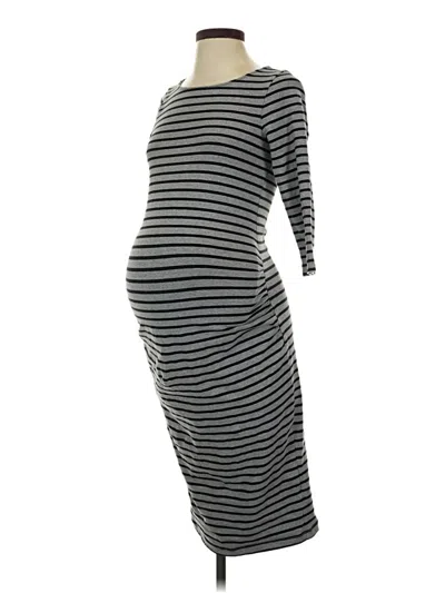 Pre-owned Old Navy - Maternity Casual Dress In Gray