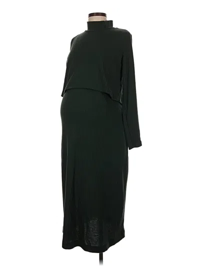 Pre-owned Old Navy - Maternity Casual Dress In Green