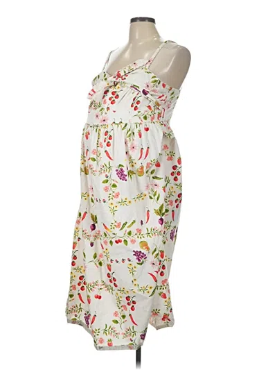 Pre-owned Old Navy - Maternity Casual Dress In Ivory