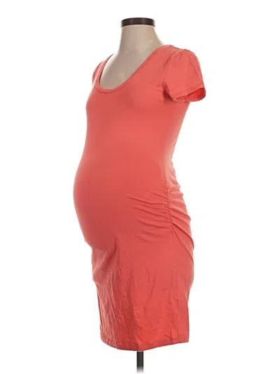 Pre-owned Old Navy - Maternity Casual Dress In Orange