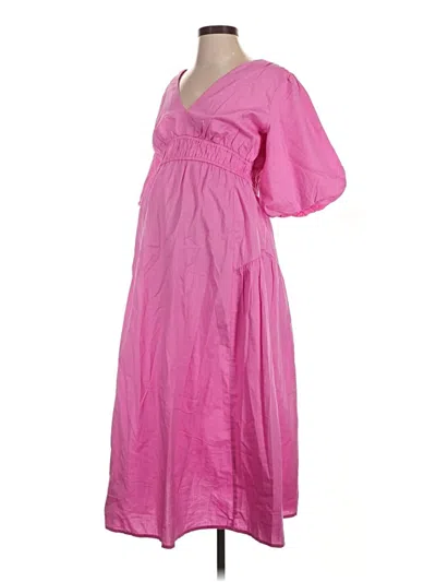 Pre-owned Old Navy - Maternity Casual Dress In Pink
