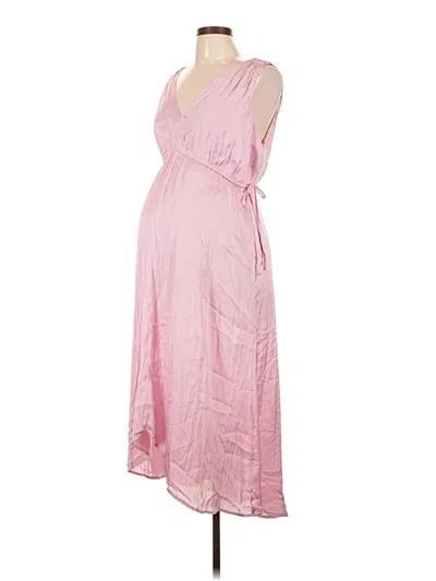 Pre-owned Old Navy - Maternity Casual Dress In Pink