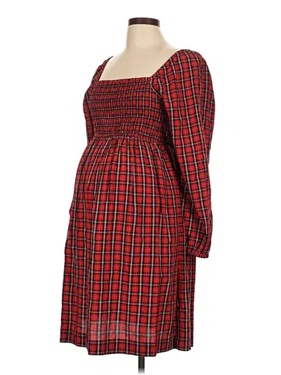 Pre-owned Old Navy - Maternity Casual Dress In Red