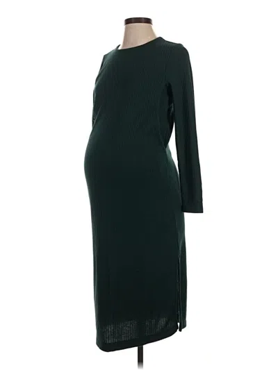 Pre-owned Old Navy - Maternity Casual Dress In Teal