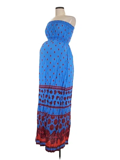 Pre-owned Old Navy - Maternity Cocktail Dress In Blue
