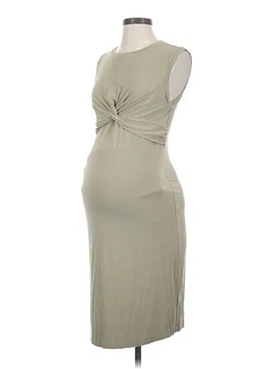 Pre-owned Old Navy - Maternity Cocktail Dress In Tan