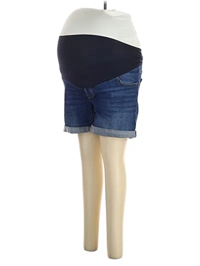 Pre-owned Old Navy - Maternity Denim Shorts In Blue