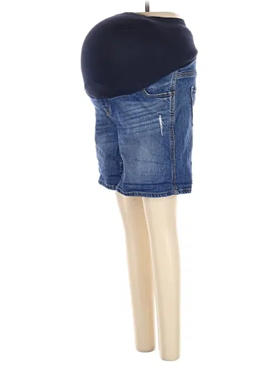 Pre-owned Old Navy - Maternity Denim Shorts In Blue