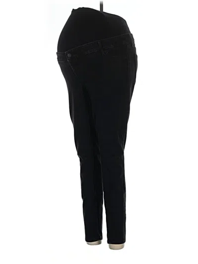 Pre-owned Old Navy - Maternity Jeggings In Black