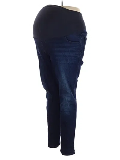 Pre-owned Old Navy - Maternity Jeggings In Blue